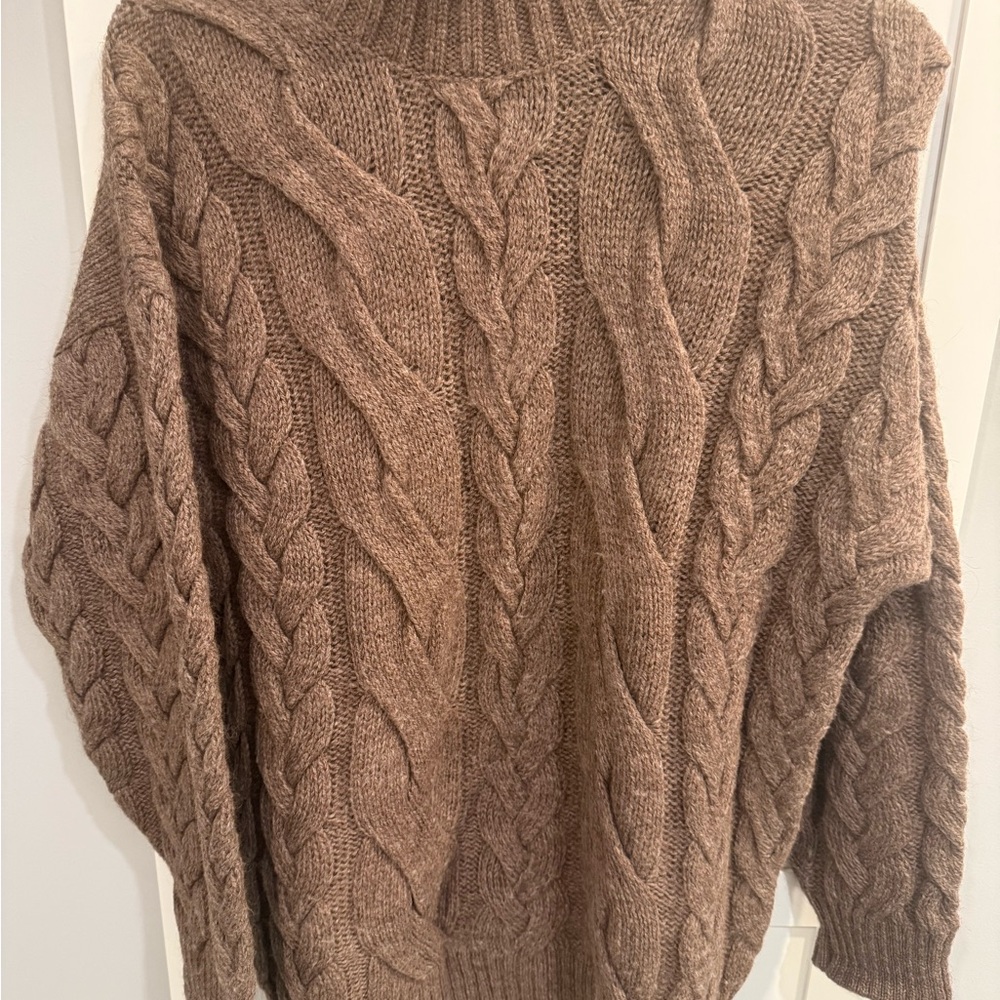 Chunky Cable Knit Sweater